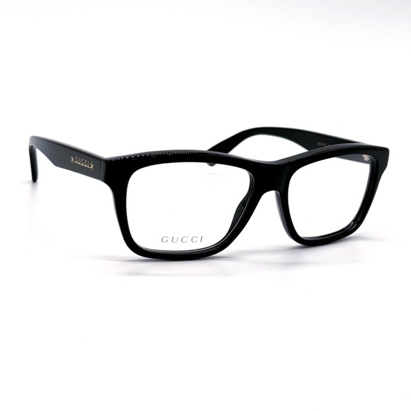 NEW GUCCI GG1177O 004 BLACK CLEAR UNISEX EYEWEAR GUCCI - Picture 6 of 12